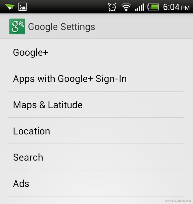 google settings app missing