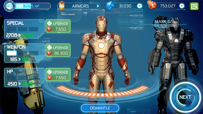 iron man 3 suits