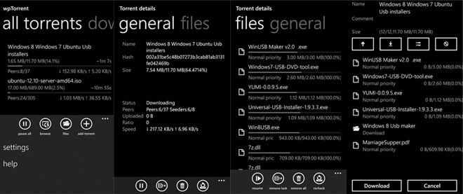 Download files on windows phone