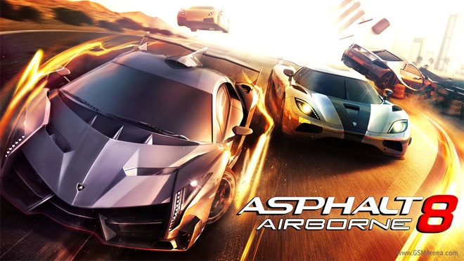 asphalt 8 airborne car game
