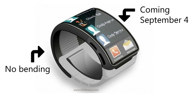 Bendable smartwatch online