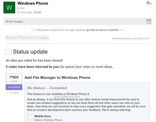 Upcoming Windows Phone Features Leaked