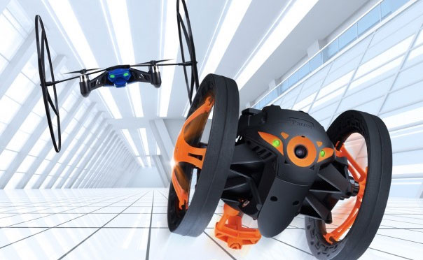 Parrot announces the MiniDrone and Jumping Sumo remote control drones