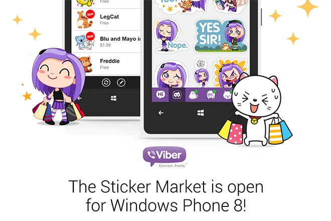 viber emoticons violet