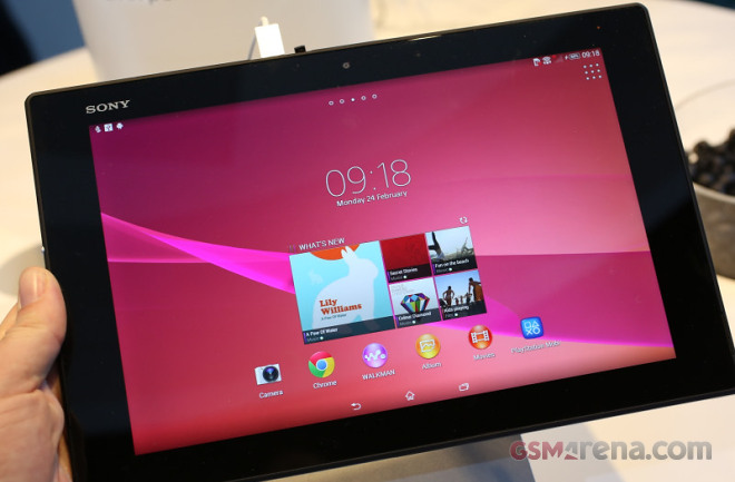 Sony Xperia Z2 Tablet - Specs