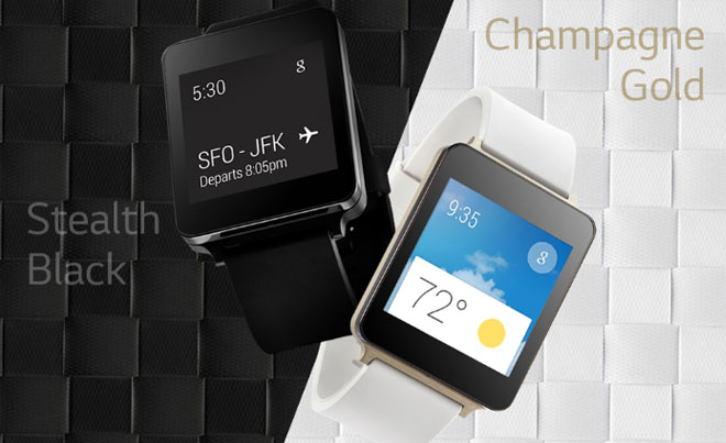 LG G Watch announced in Champagne Gold no official specifications yet