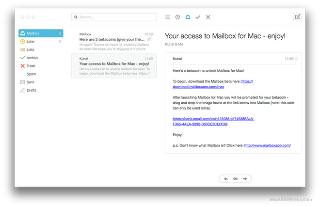 mailbox for mac beta download