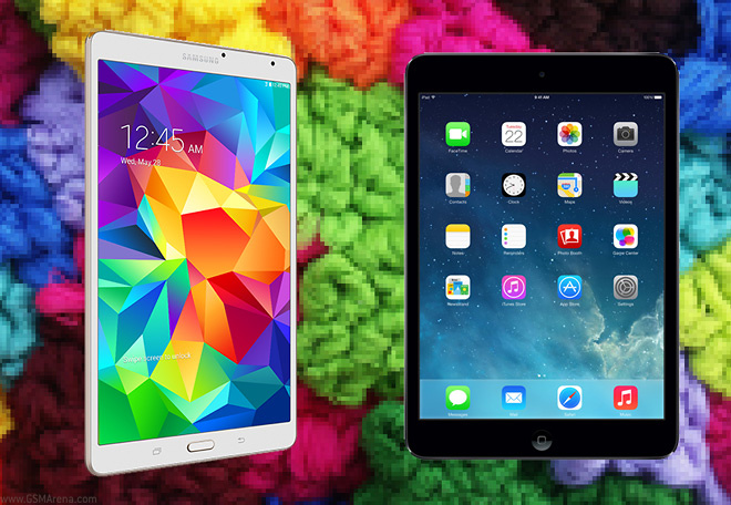 Samsung Galaxy Tab S 8.4 vs. iPad mini 2