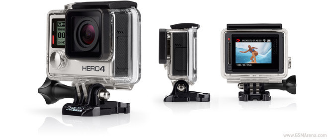 GoPro unveils Hero4 Black and Silver, entry-level Hero