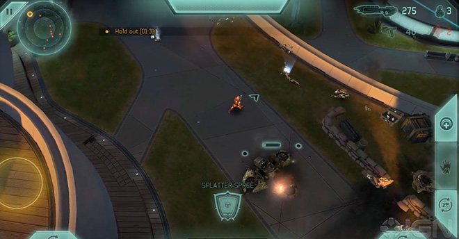 halo spartan strike gameplay