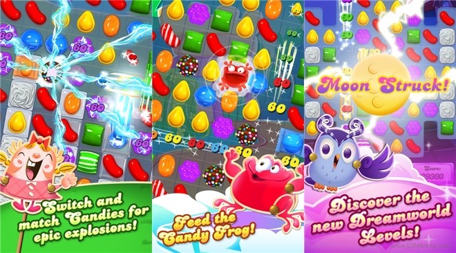 Download Candy Crush Saga 1.95.5.0 AppX File for Windows Phone