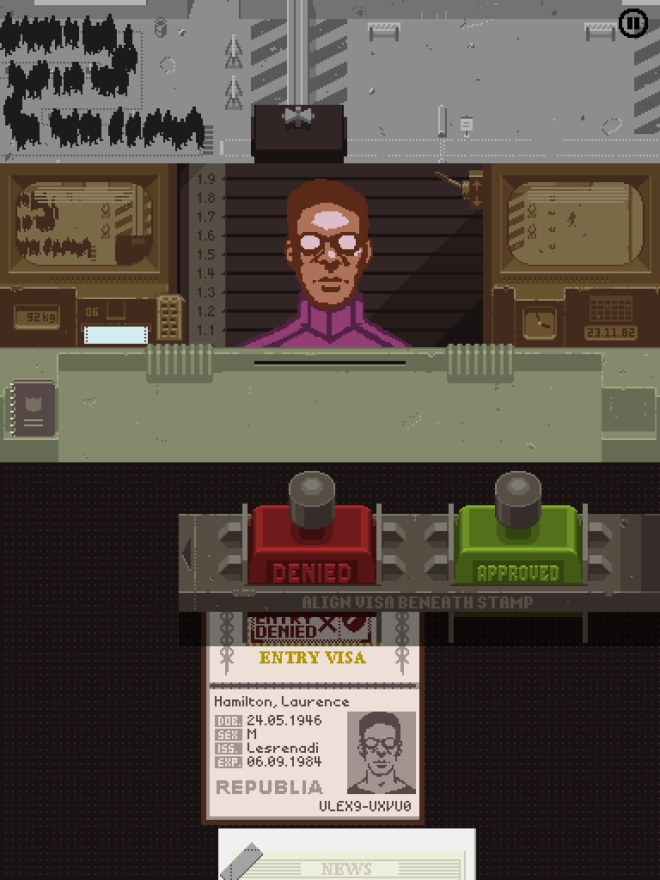 Update] iPad Version Of Papers, Please Will Get Back 'Controversial'  Content - Game Informer