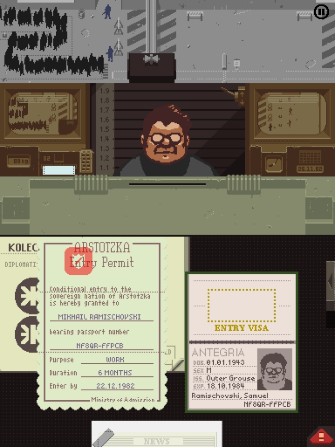 Update] iPad Version Of Papers, Please Will Get Back 'Controversial'  Content - Game Informer