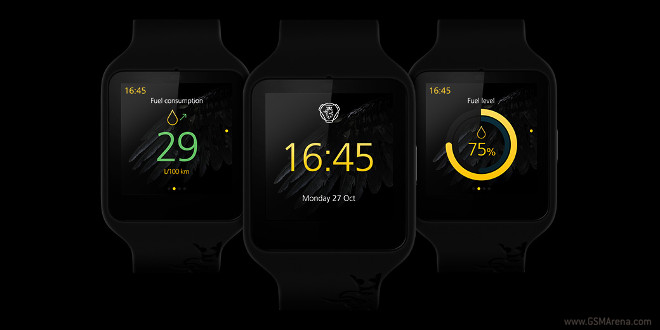 Watch faces for discount sony smartwatch 3