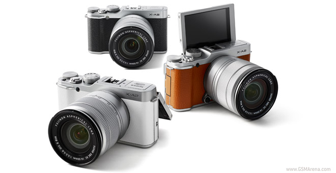 Fujifilm X-A2 adds more “selfie” to the X-A1 compact system camera