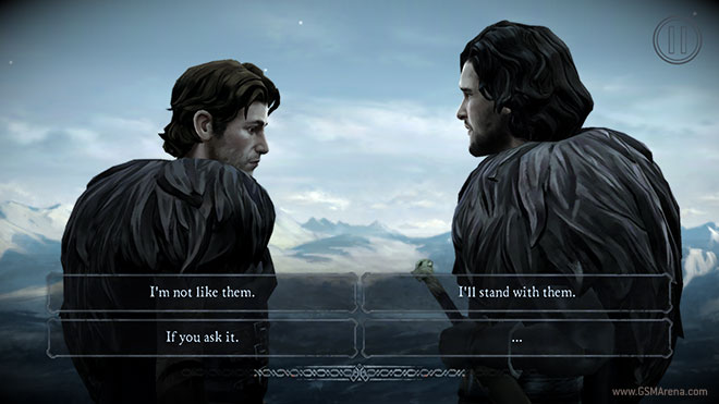 when does the telltale games game of thrones series occur