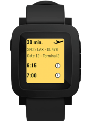 Pebble s new smartwatch has color e paper like display is wider