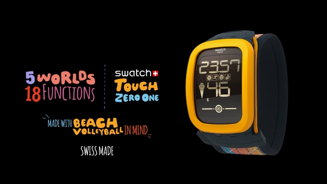 Swatch announces Touch Zero One fitness tracking watch