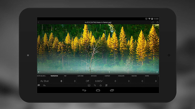  Adobe Lightroom app gets support for DNG raw files, microSD card and tablets