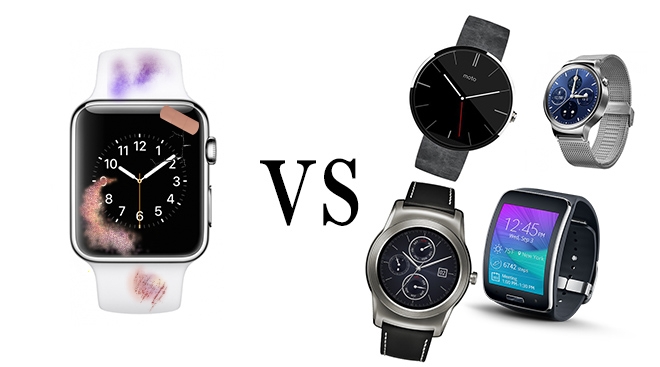 Apple watch best sale vs gear s4