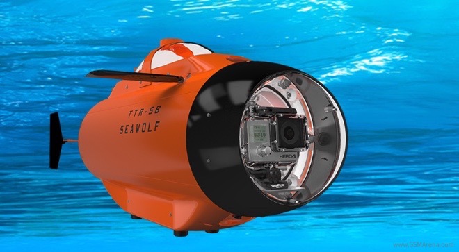 mini submarine with camera