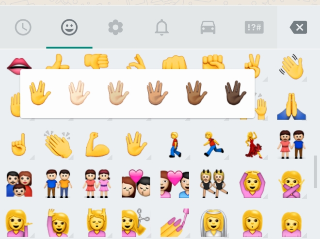 Whatsapp For Android Adds Racially Diverse Emoji And Vulcan Salute