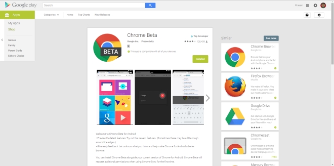 Google Play web design gets an update