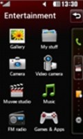 LG KP500 Cookie touch interface