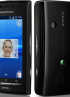 Black Sony Ericsson XPERIA X8 caught on video