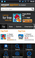 Amazon App Store client screenshot