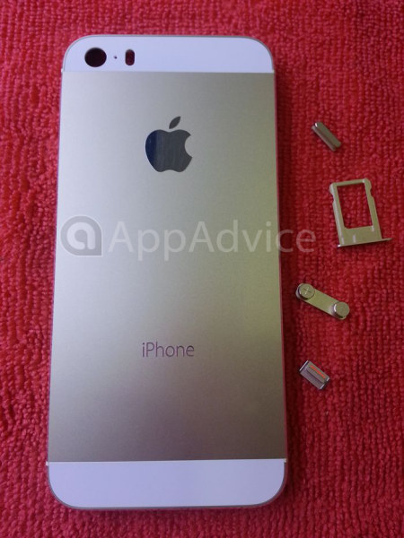 iphone 5s gold leak