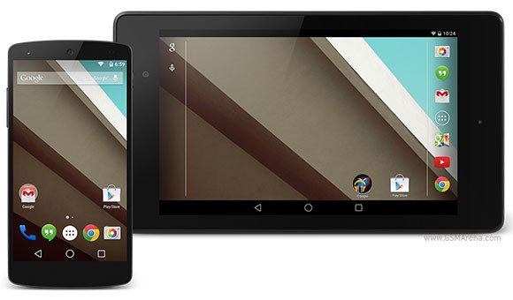 Android L Developer Preview on Nexus 5 and Nexus 7 rooted