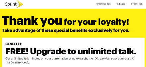 Sprint Reward Program