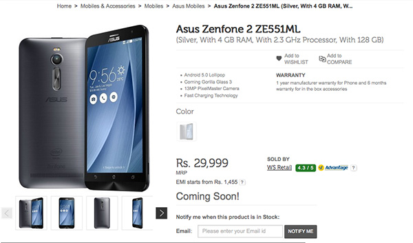 ASUS Zenfone 2 with 128GB Memory 31