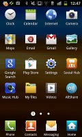  Samsung I8530 Galaxy Beam Preview