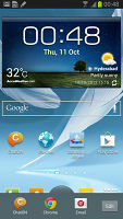 Samsung Galaxy S III vs. Galaxy  Note II