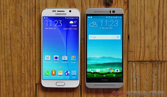 Samsung Galaxy S6 vs. HTC One M9: Dressed to kill