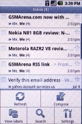 Samsung I7500 Galaxy screenshot