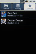 Samsung I7500 Galaxy screenshot