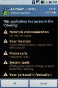 Samsung I7500 Galaxy screenshot