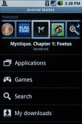 Samsung I7500 Galaxy screenshot