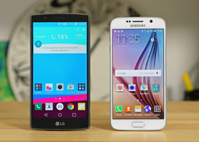 LG G4 vs. Samsung Galaxy S6: Next door rivals