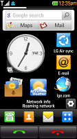 New LG GD880 Mini screenshots