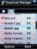Screenshots of Motorola RAZR2 V8