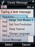 Screenshots of Motorola RAZR2 V8