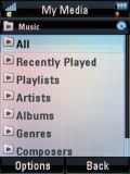 Screenshots of Motorola RAZR2 V8