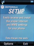 Screenshots of Motorola RAZR2 V8
