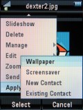 Screenshots of Motorola RAZR2 V8