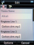 Screenshots of Motorola RAZR2 V8