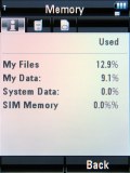 Screenshots of Motorola RAZR2 V8